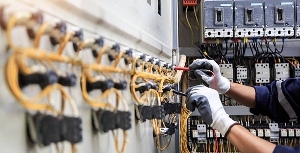 Professional Electrician technician working in Orting, WA